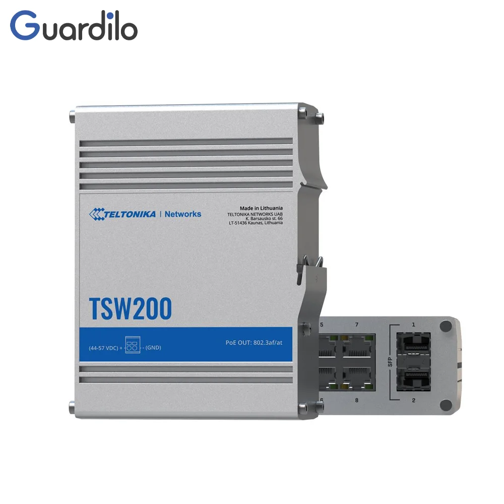 سوییچ صنعتی غیر مدیریتی تلتونیکا TSW200